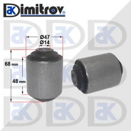 Тампон Ø 14 х Ø 47 х 68/48 mm